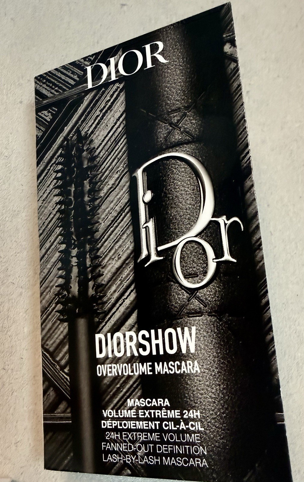 Dior Sample Size Lot- J’adore Parfum d’eau, 2 Lucky, Diorshow Overvolume Mascara