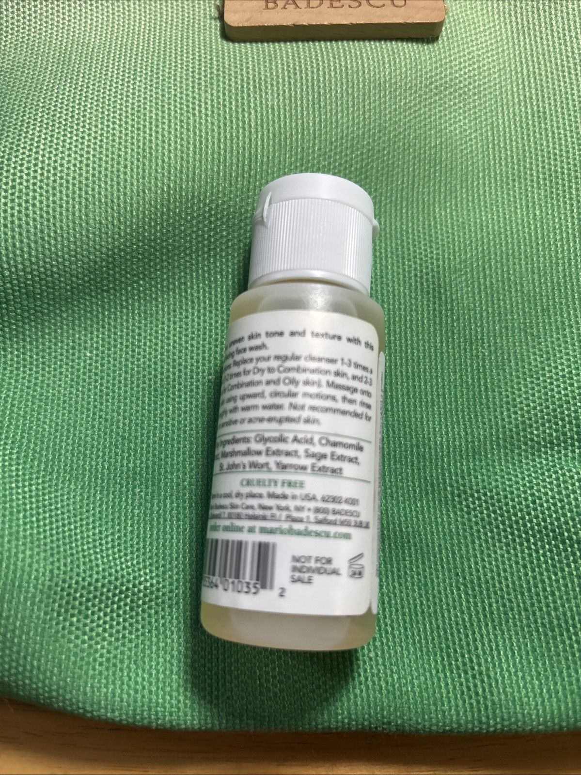 Mario Badescu Beauty Lot – 4 Piece Travel Sized w/Travel Bag