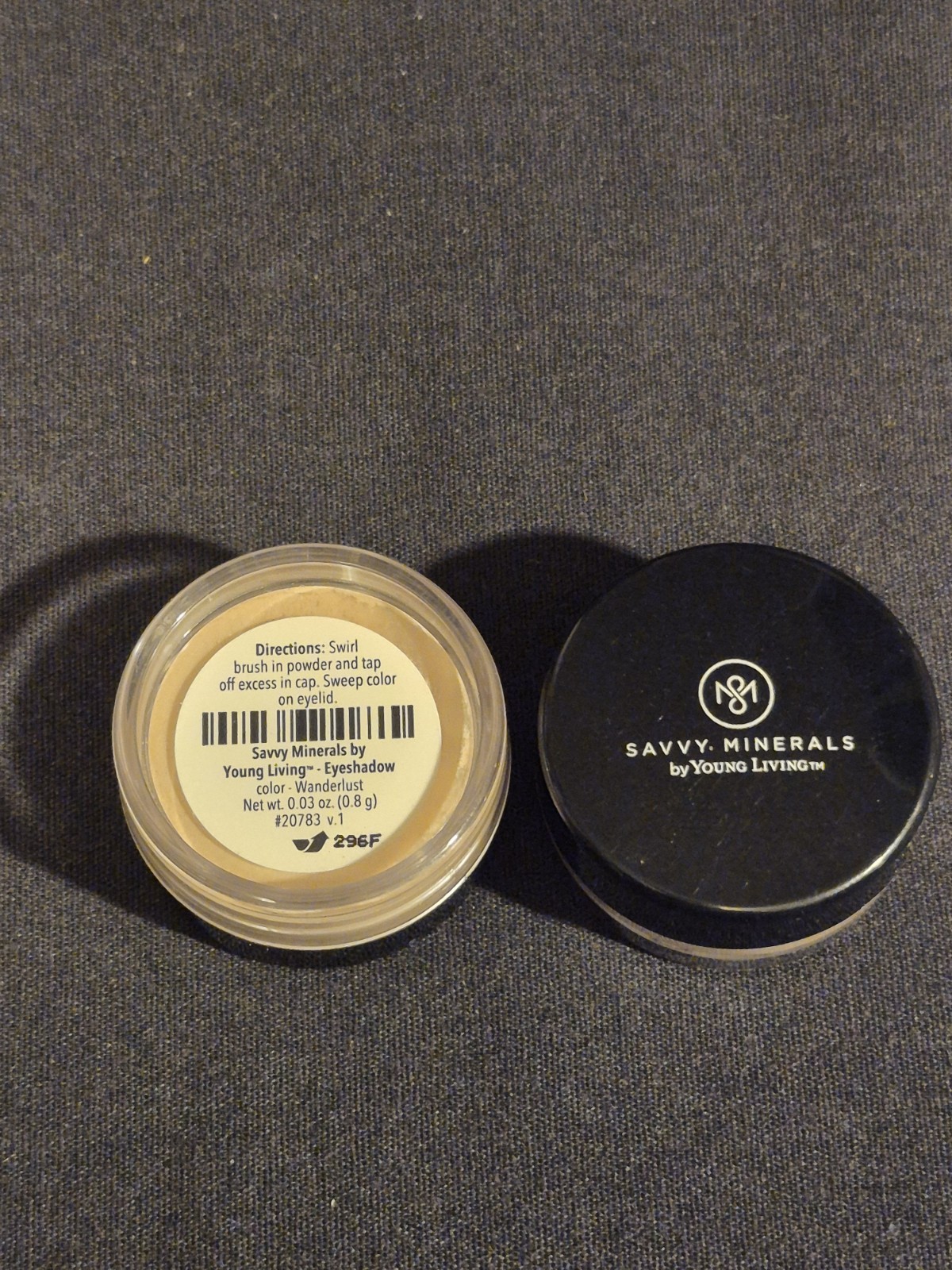 Savvy Minerals Young Livings. NWOT 0.03OZ .8 gm You Choice 3 Each Per Lot
