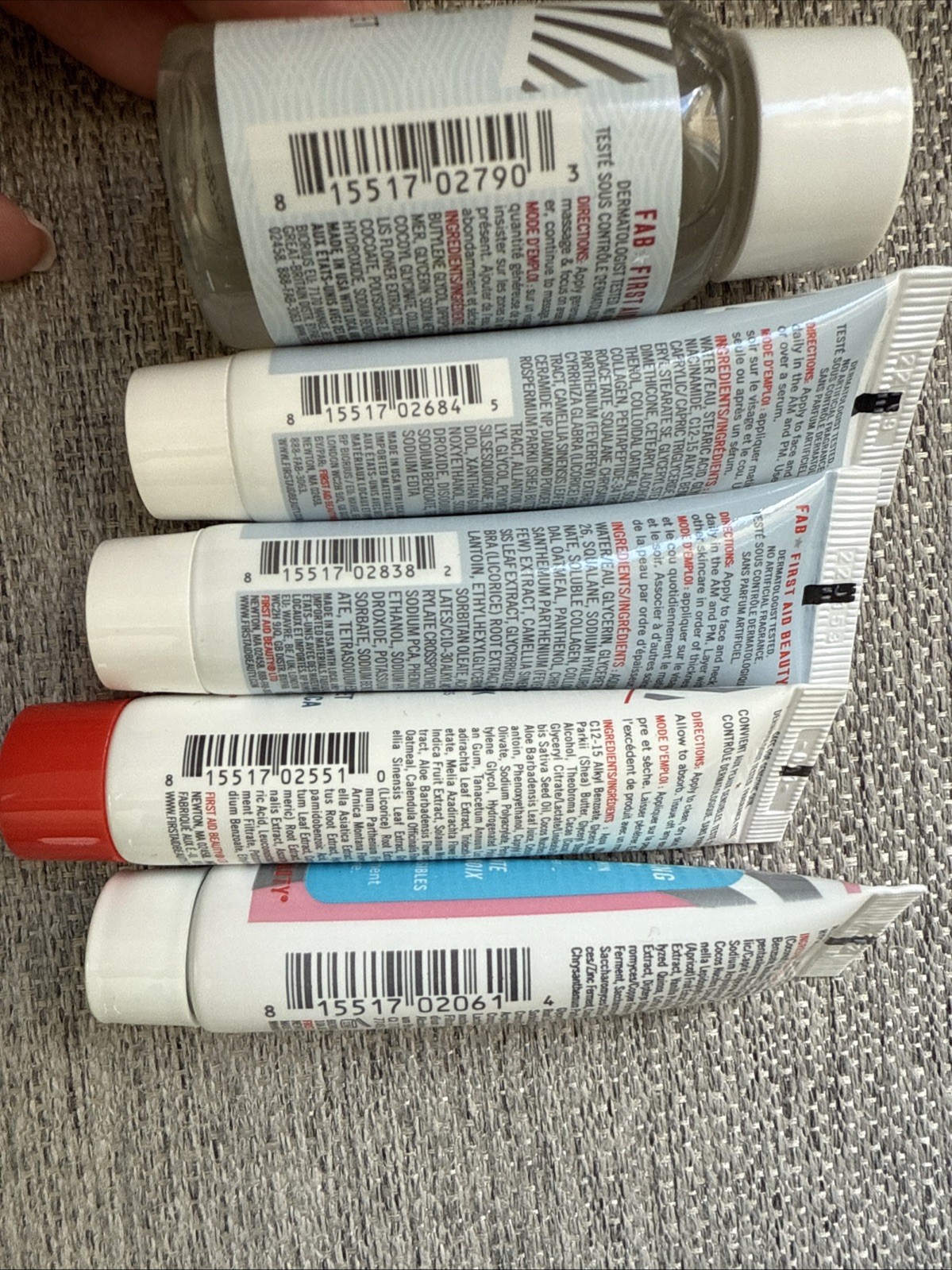 First Aid Beauty Lot Skin Face TRAVEL Makeup Moisturizer Cream Mask /Serum /Oil