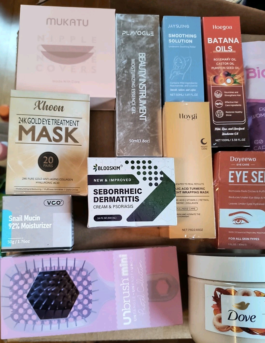 16+ Piece Beauty Skincare Lot Mixed Skincare Variety Box Full Size Plus Extras