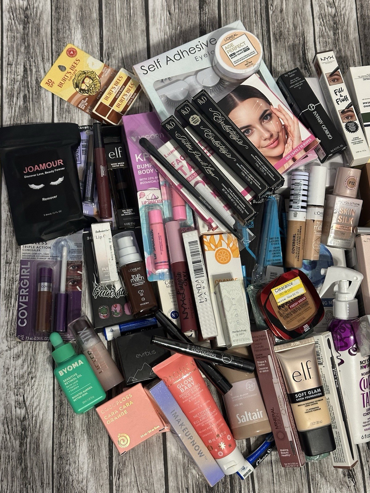 Mixed Lot of Makeup, Skincare, Fragrance, and Health Beauty Products Lot Of 100+