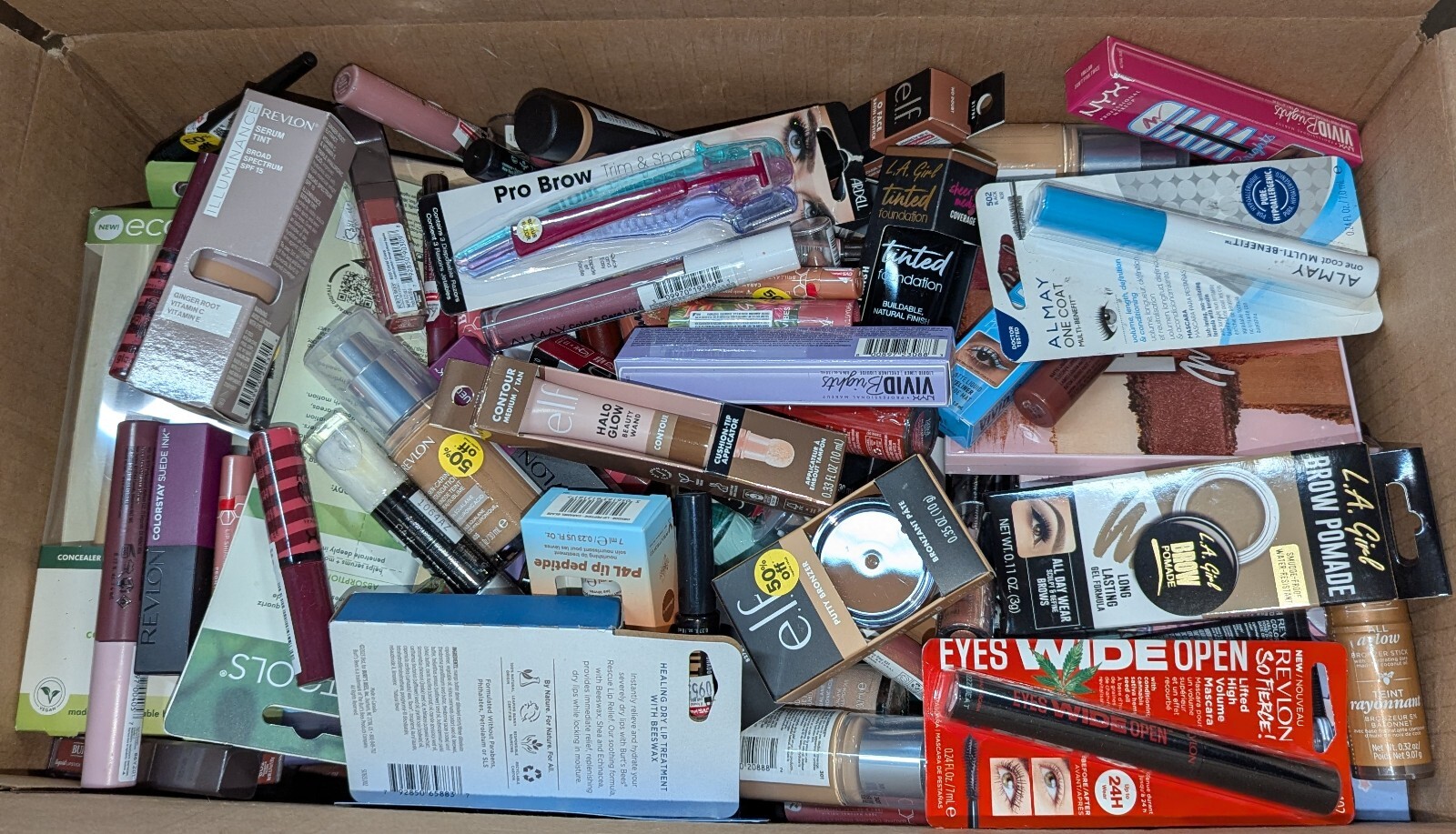 50 PCS WHOLESALE MAYBELLINE/LOREAL/OTHER MAJOR BRANDS GREAT FOR RESALE