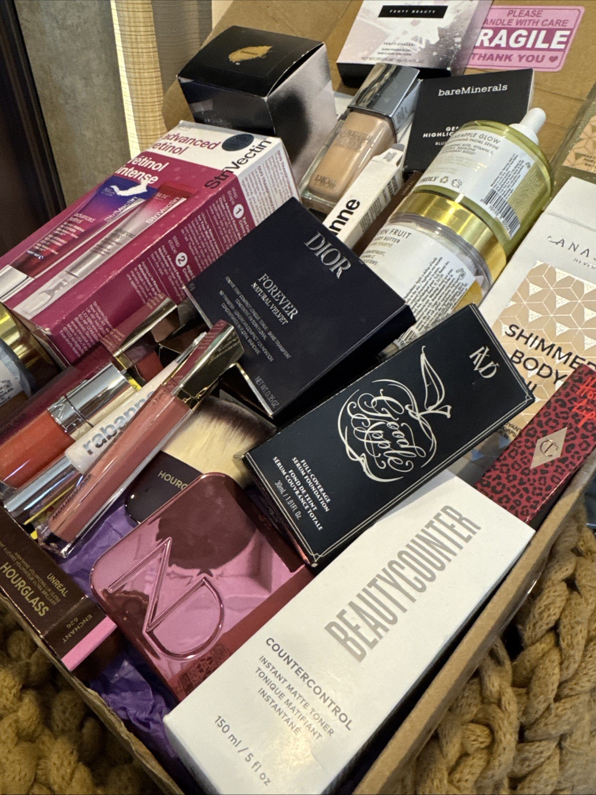 Huge $1100 Luxury & Sephora/Ulta Branded Mixed Cosmetics Makeup & Skin Care Lot