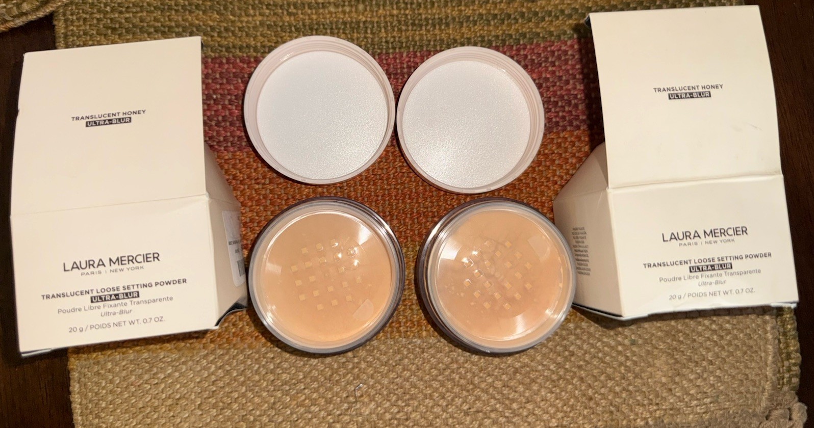 NIB 10pc Laura Mercier Full Size Makeup Bundle – Foundation-Concealer-Lipstick-&