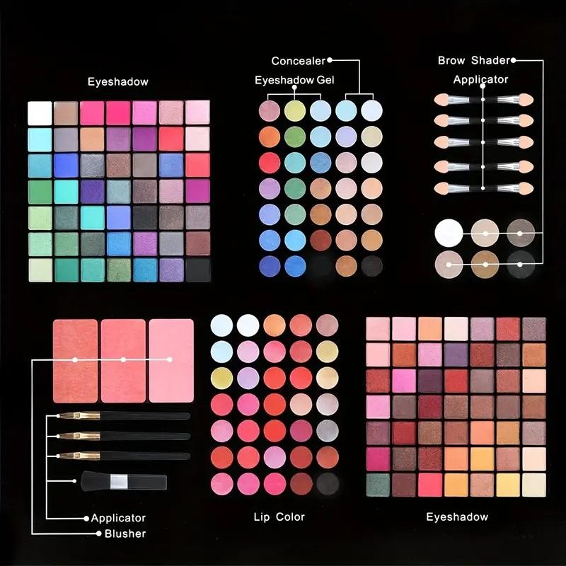 177 Color Makeup Set Eyeshadow Palette Blush Lip Gloss Concealer All-in-one Kit