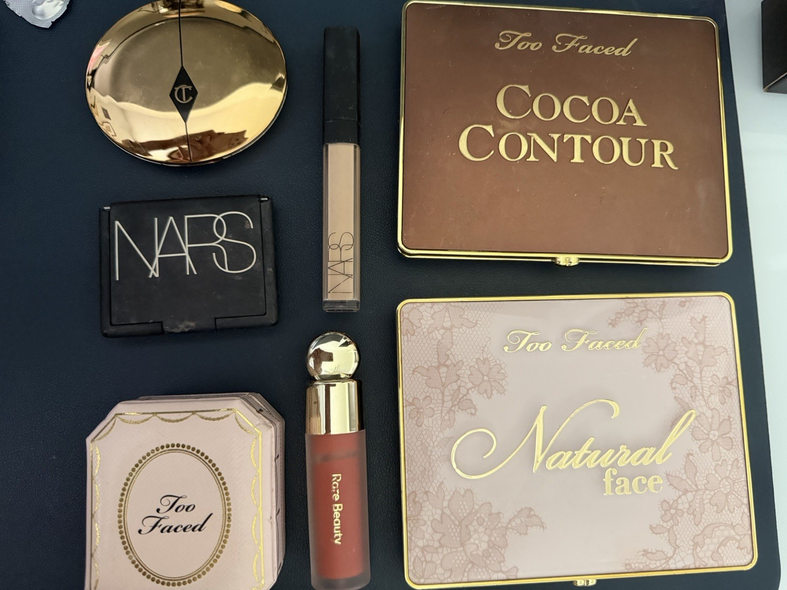 Assorted Makeup Lot: Too Faced, NARS, Rare Beauty,Charlotte Tilbury