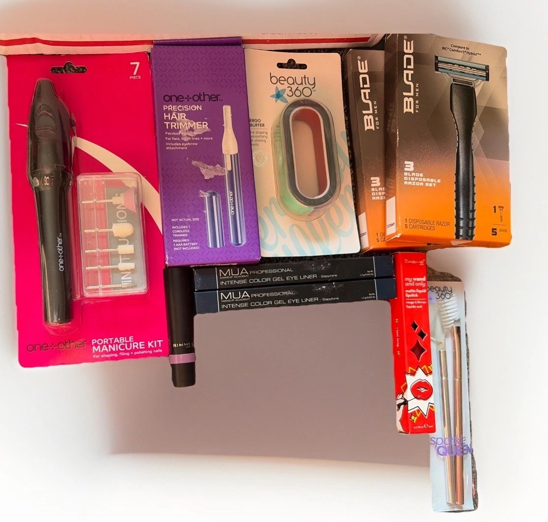 Huge Beauty nails makeup lot crème shop rimmel MUA 10 Items NEW