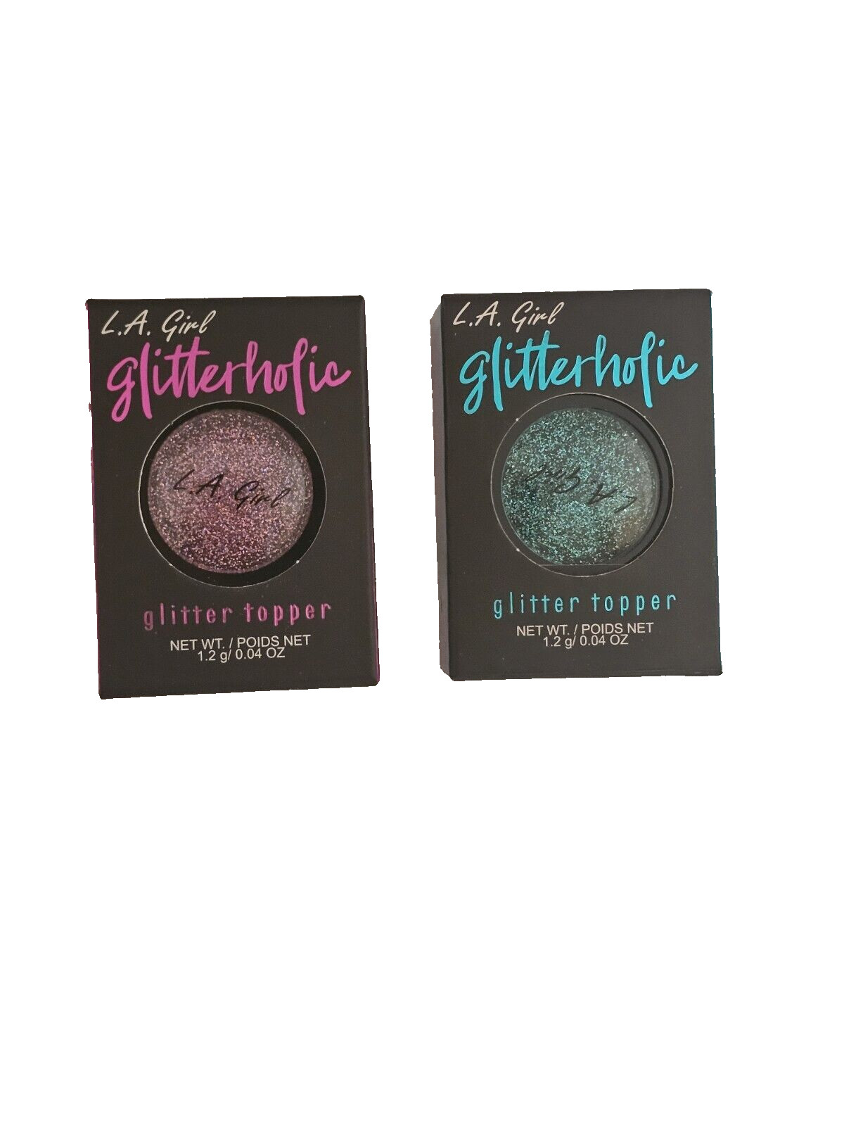 L.A Girl 10 Pc Mascara Glitter Set. Spray Lip/Eye Liner Lipstick Conceal Blush.