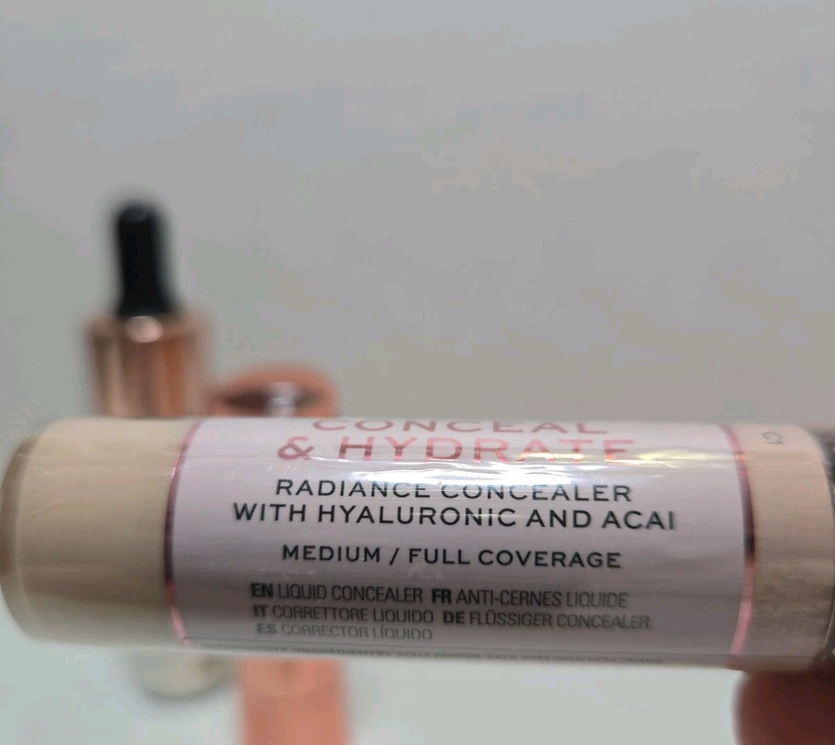 Revolution London 3 pieces. Lip Color~Conceal & Hydrate~Luminous Highlighter