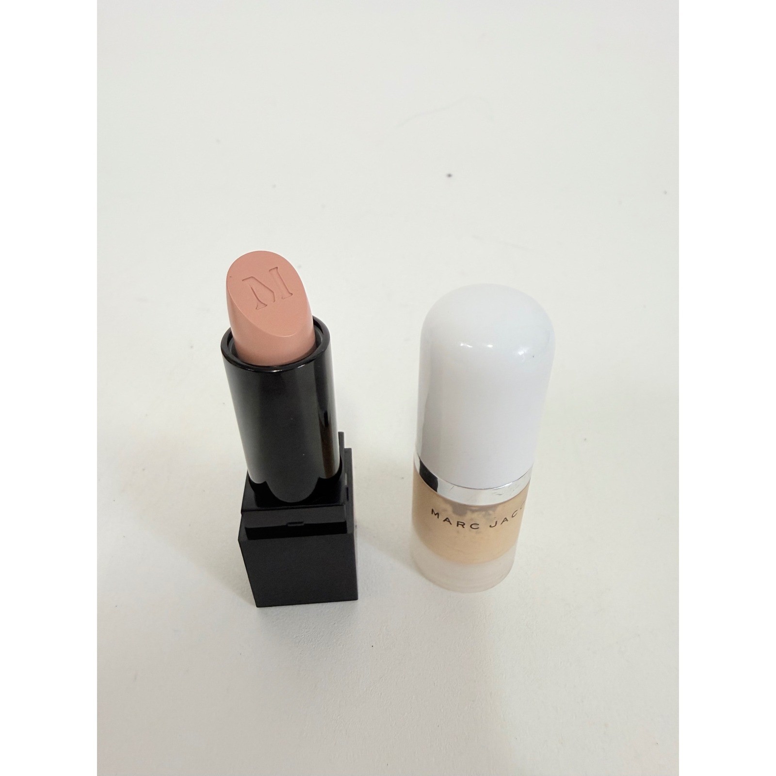 Marc Jacobs Highlighter Morphe Lipstick CoverGirl Eyeliner Makeup Bundle Set