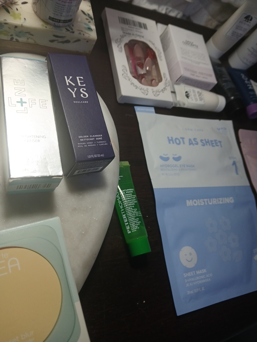 Makeup + Skincare Lot everything pictured Tarte Lancome Full Sz + Minis