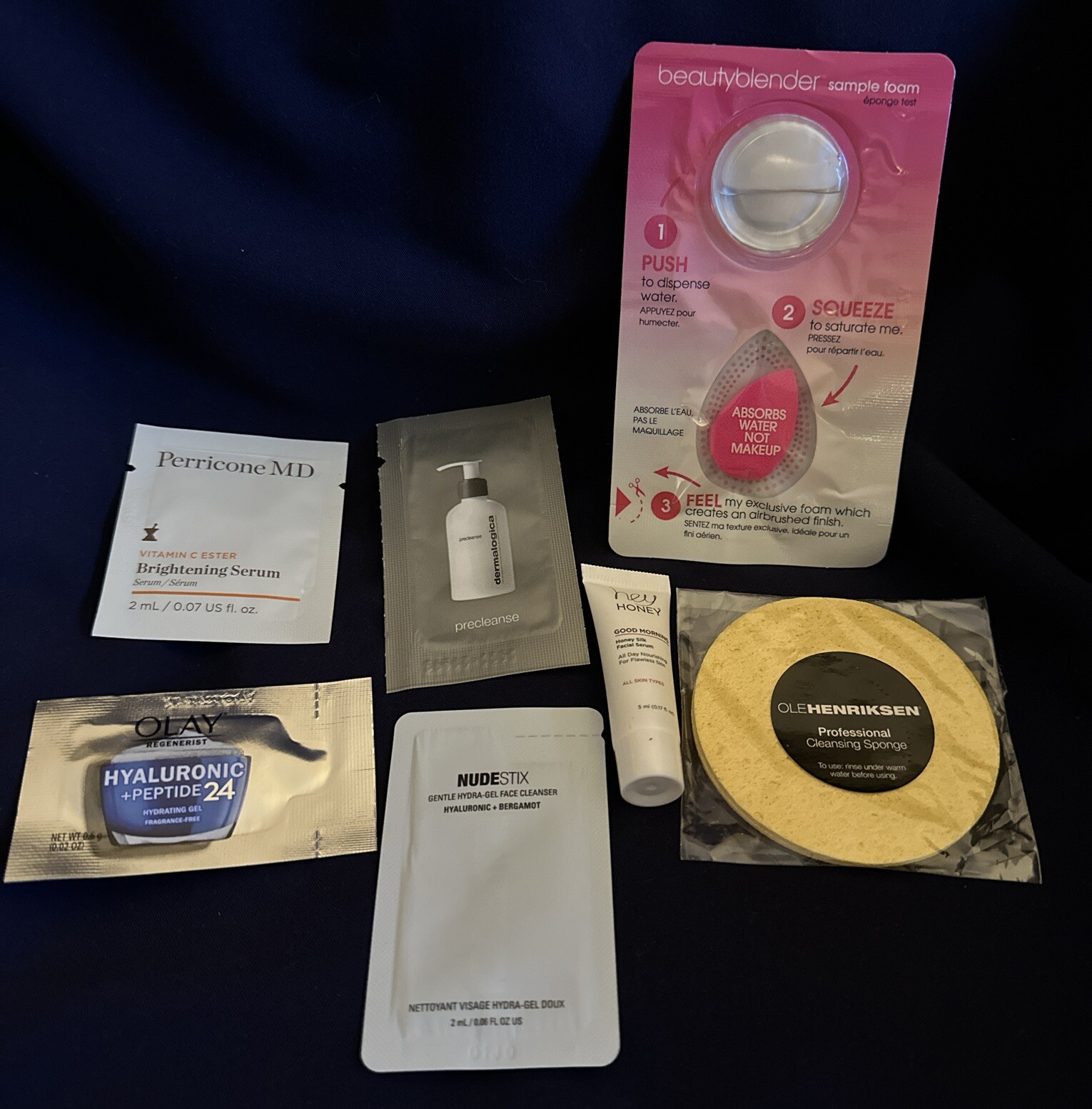 7 Pc HIGH END BEAUTY LOT ❤️ Ole Henriksen Perricone MD Dermalogica Hey Honey