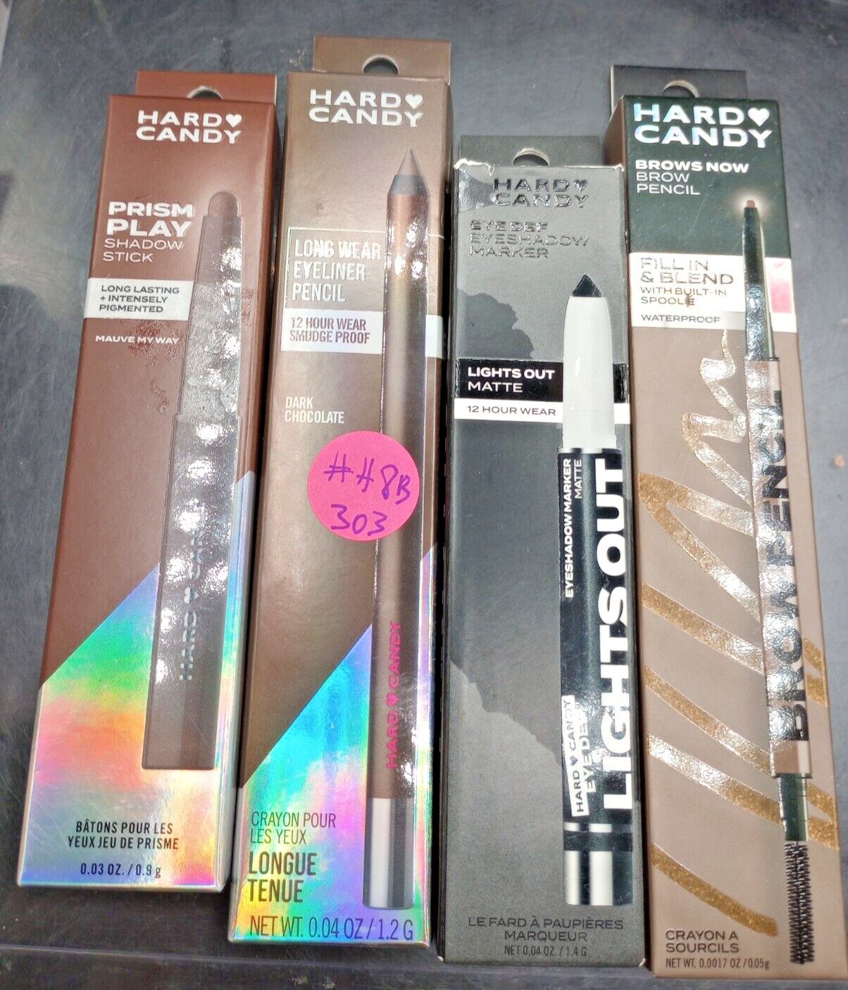(LOT OF 4) Hard Candy #Assorted – Eye & Brow – #H&B 303