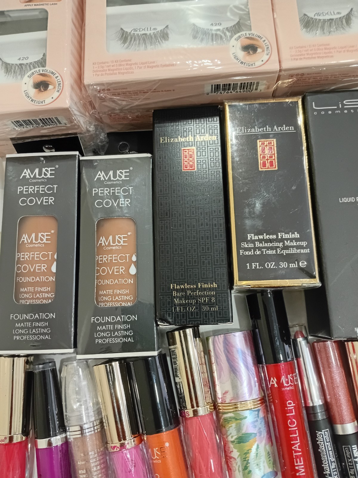Makeup Lot 240 Pieces Maybelline Loreal Stila Full Size New Ret $2,100