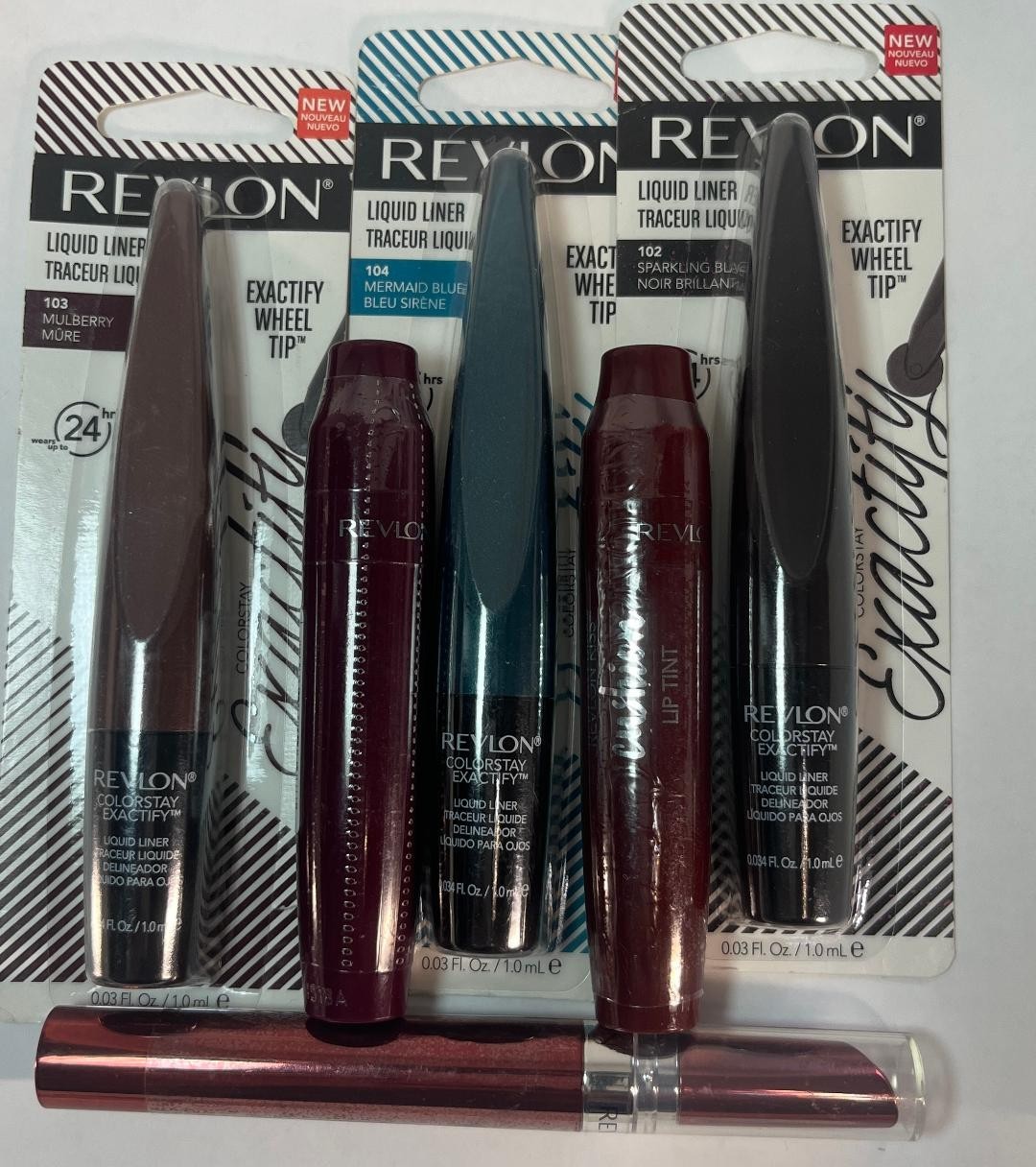 60 pc Mixed Lot LOREAL ALMAY SALLY HANSEN NYX REVLON COVERGIRL MALLY Make Up