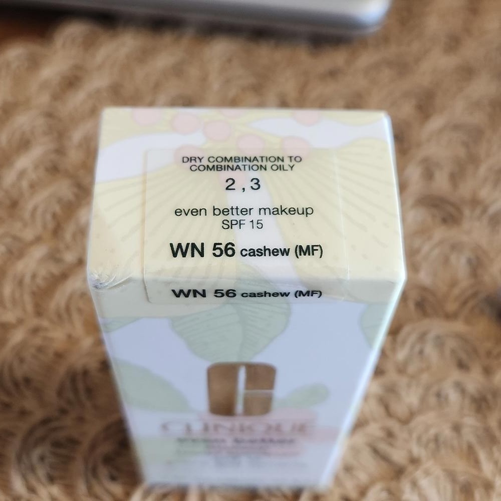 Clinique Even Better makeup Broad Spectrum SPF15 *WN56/Cashew 1 fl. oz.
