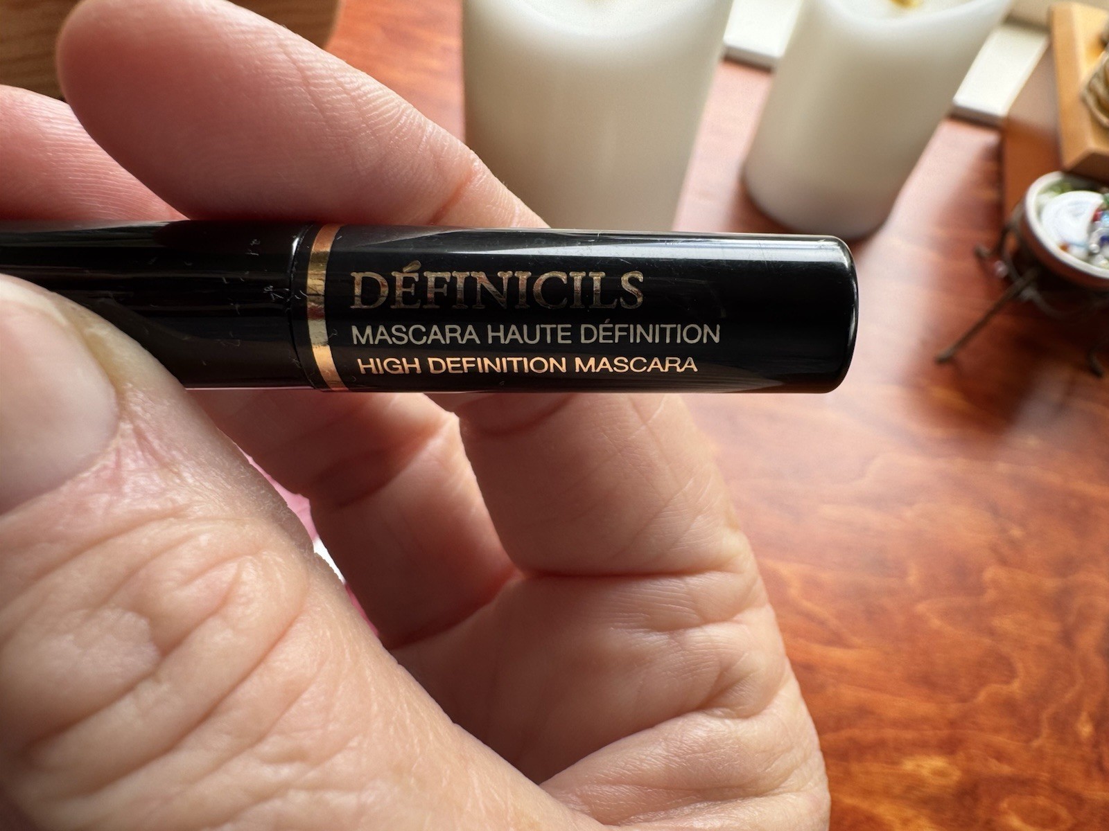 Lancôme Makeup/skincare Bag And Travel Size Lipstick, Clarifique, Mascara & Base
