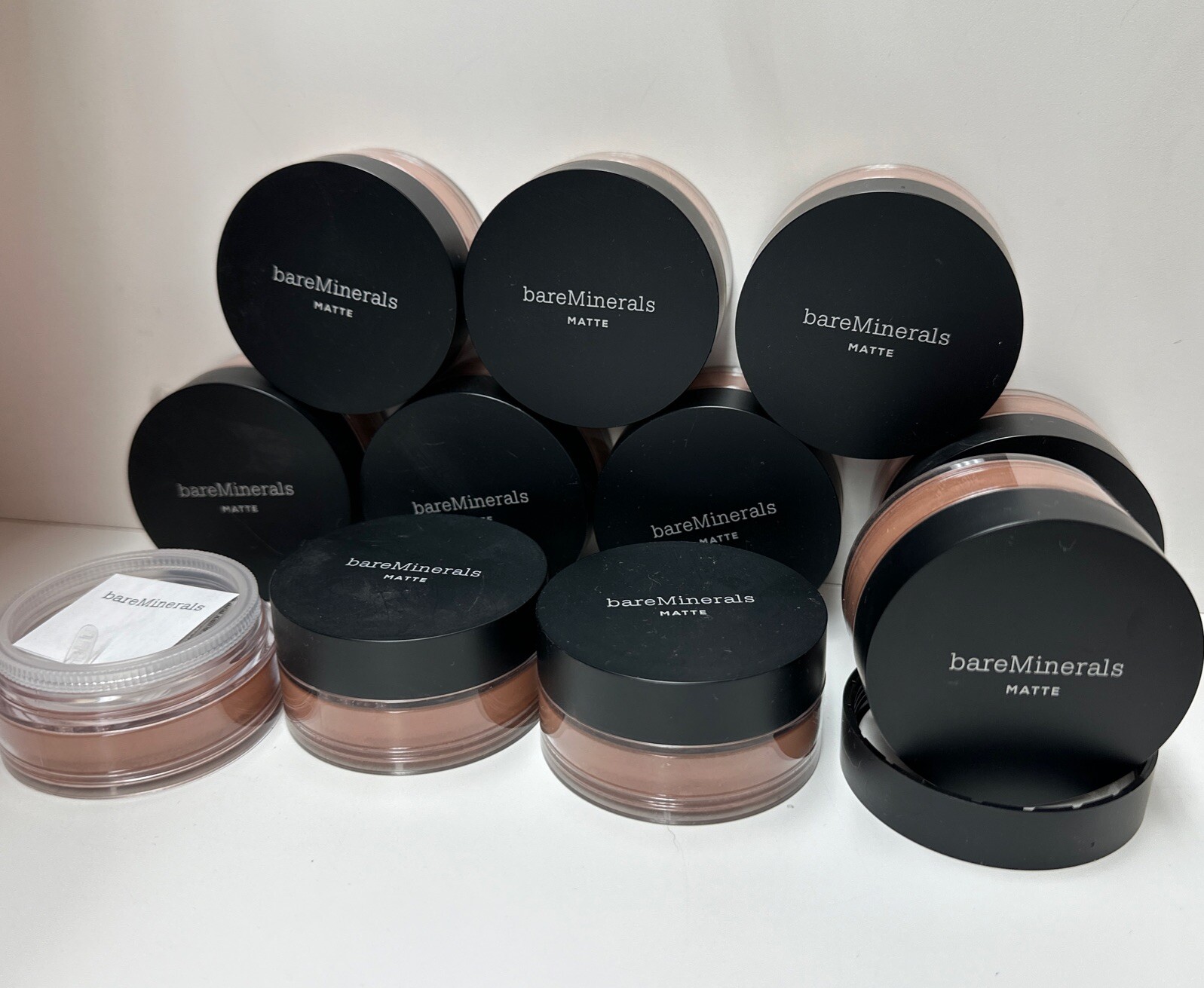 BareMinerals Matte Foundation SPF15 No 30 Deepest Deep Lot Of 11