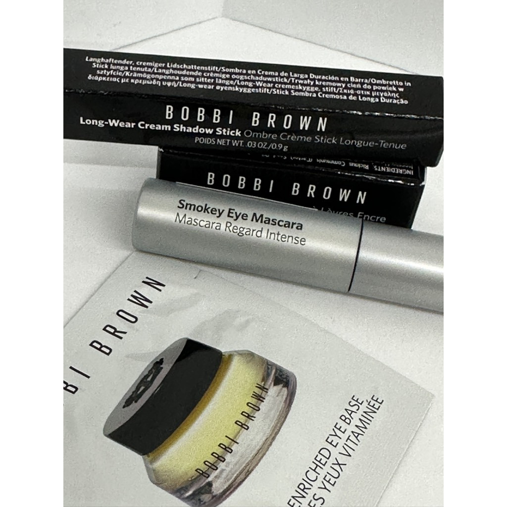 Bobbi Brown Mixed Lot Mascara Crushed Lip Color Shadow Stick Eye Base Samples
