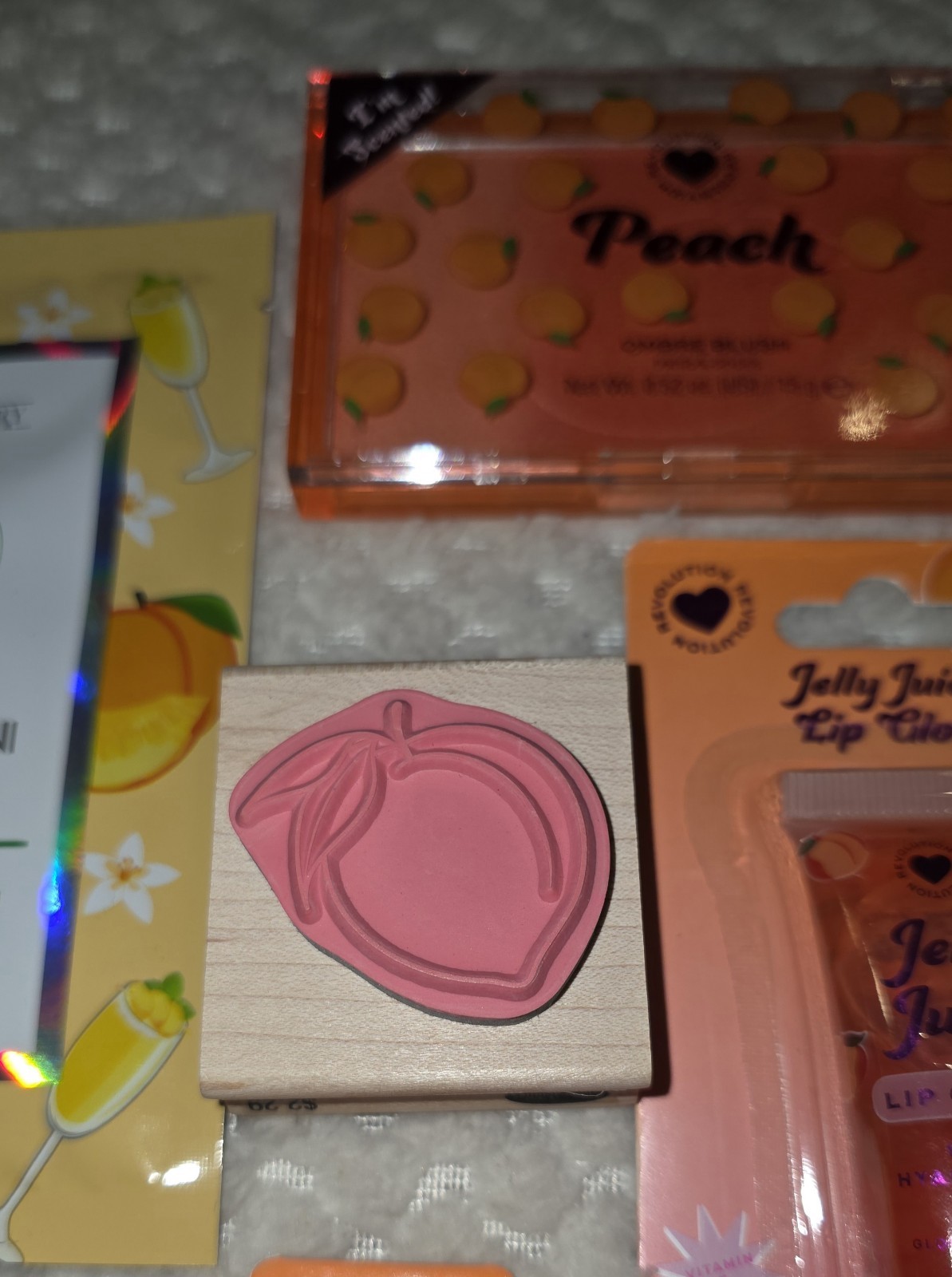 Peach 🍑 Lovers HUGE NEW GIFT LOT 10pc Revolution Beauty Peachy Baking Powder