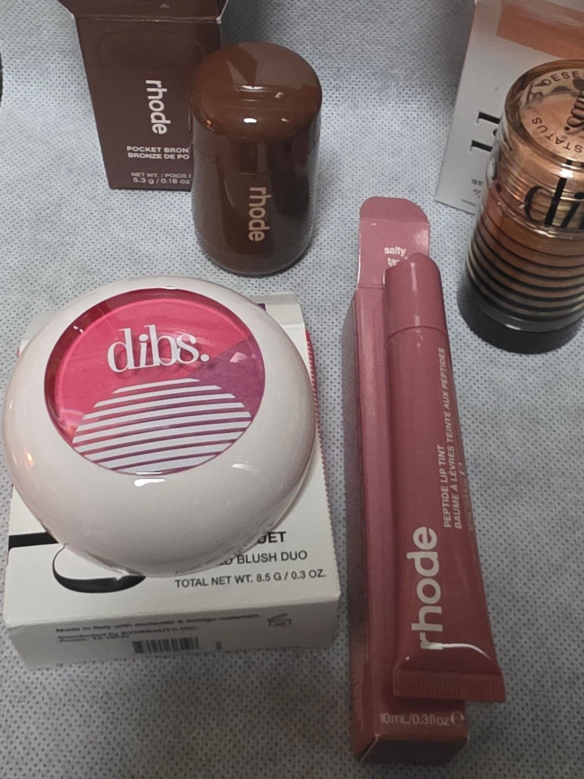 Dibs Beauty and Rhode Skin Makeup Bundle 4 pieces total