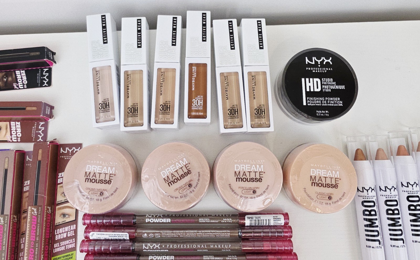 Beauty Cosmetic Bundle NYX (57 Pieces), Maybelline *New*