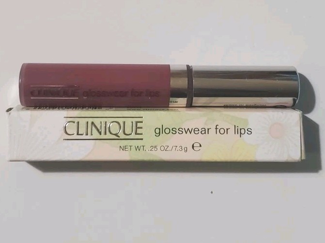 Clinique Glosswear For Lips Raspberry Jam Full Size NOS NIP Discontinued VHTF
