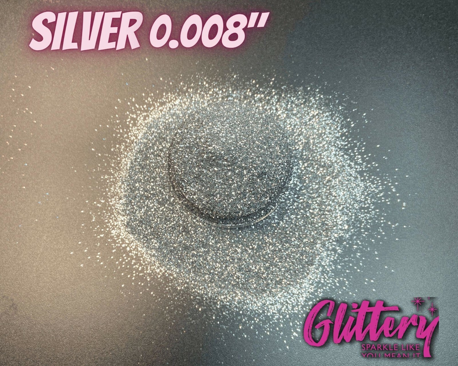 Silver Cosmetic Grade Silver Glitter | .008″ Ultrafine