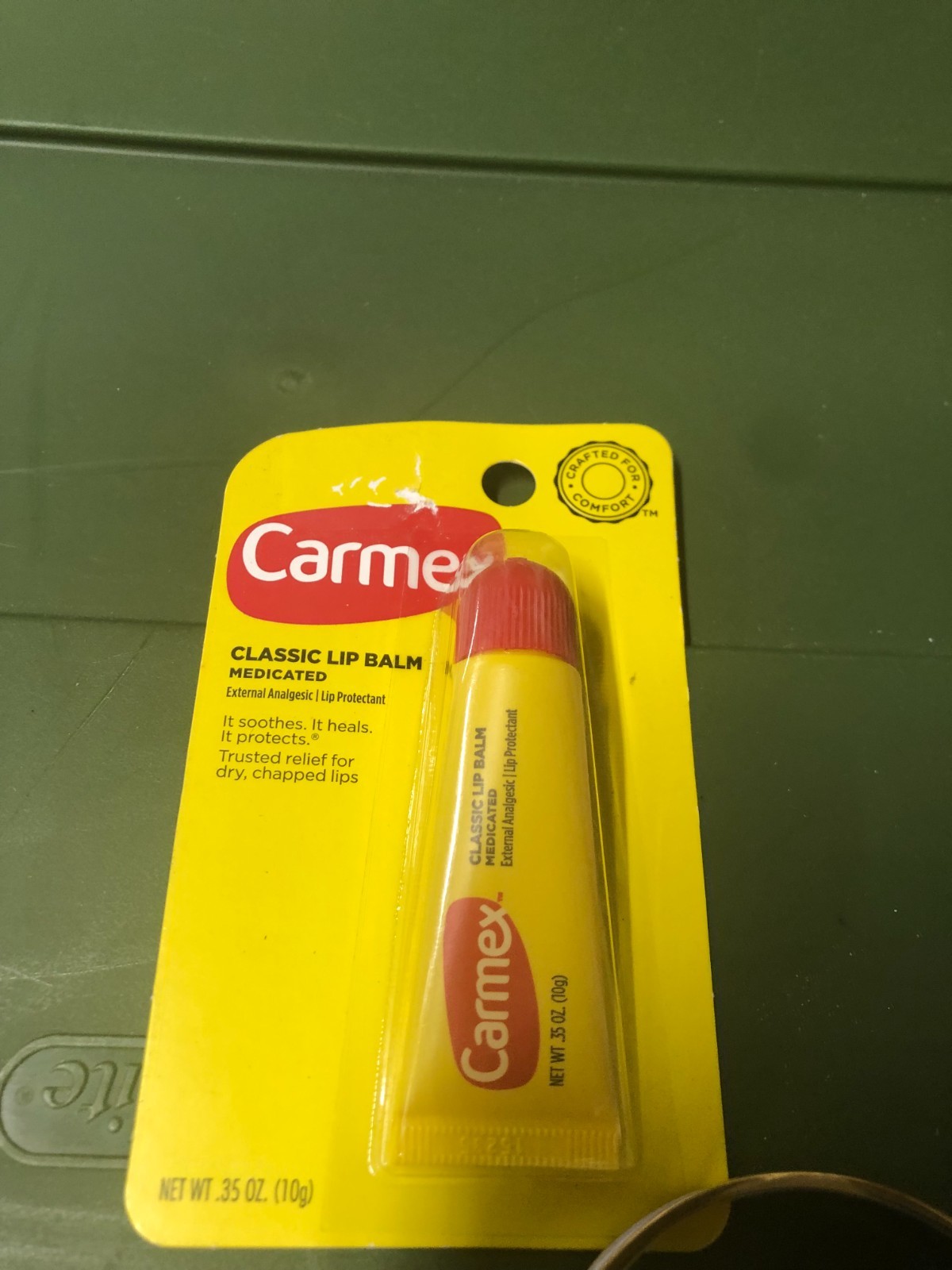 LOT American Crew Brush, Carmex Lip Balm, Wet n Wild Lipstick, Bracelet #JS