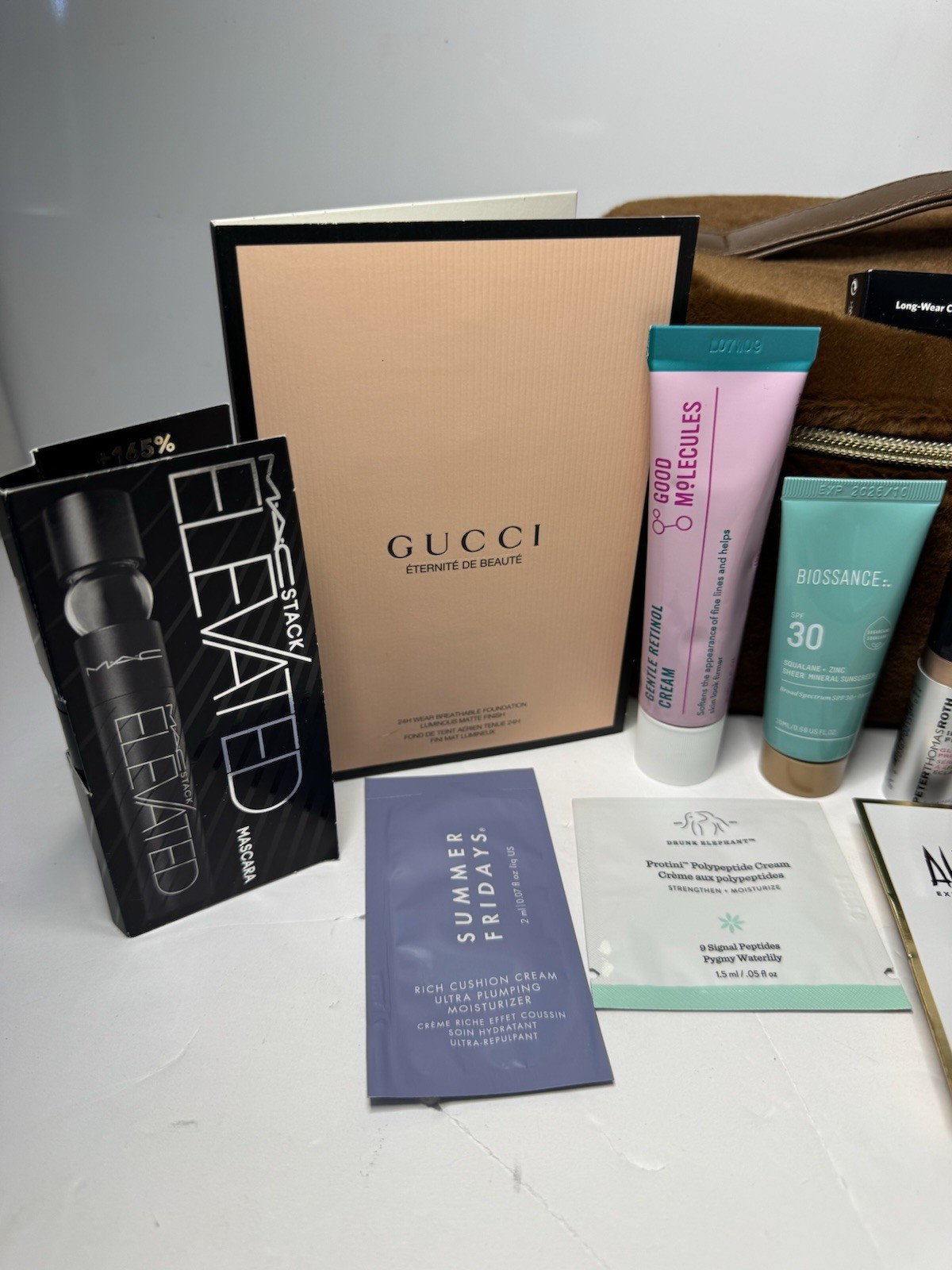 Ulta Beauty Bag Bundle Skincare Makeup 17pcs Lot Beekman Biossance Byoma MAC