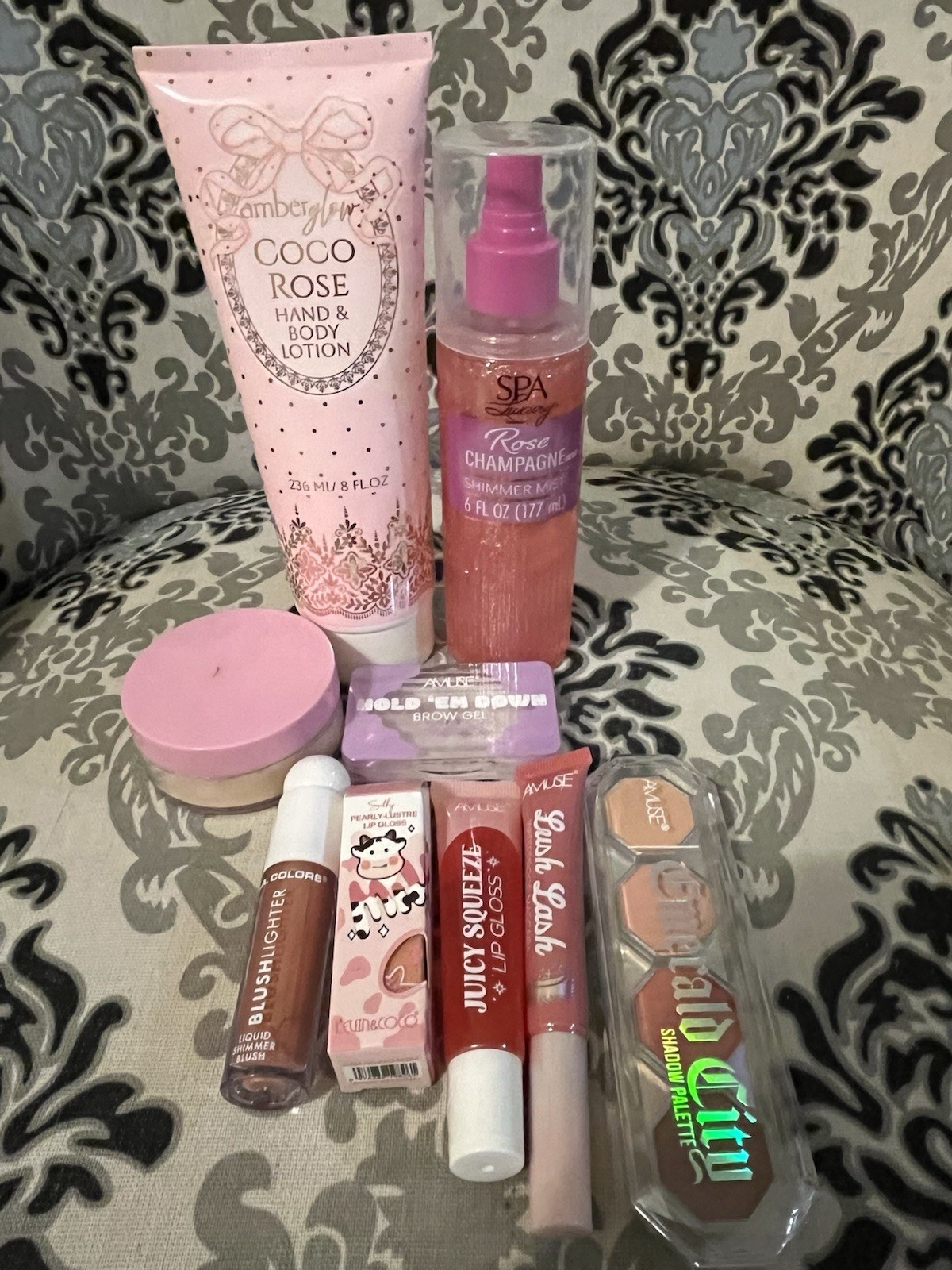 KEVIN&COCO LOFSHE Beauty Creations Makeup Lot Lip Gloss Eyeshadow Brushes