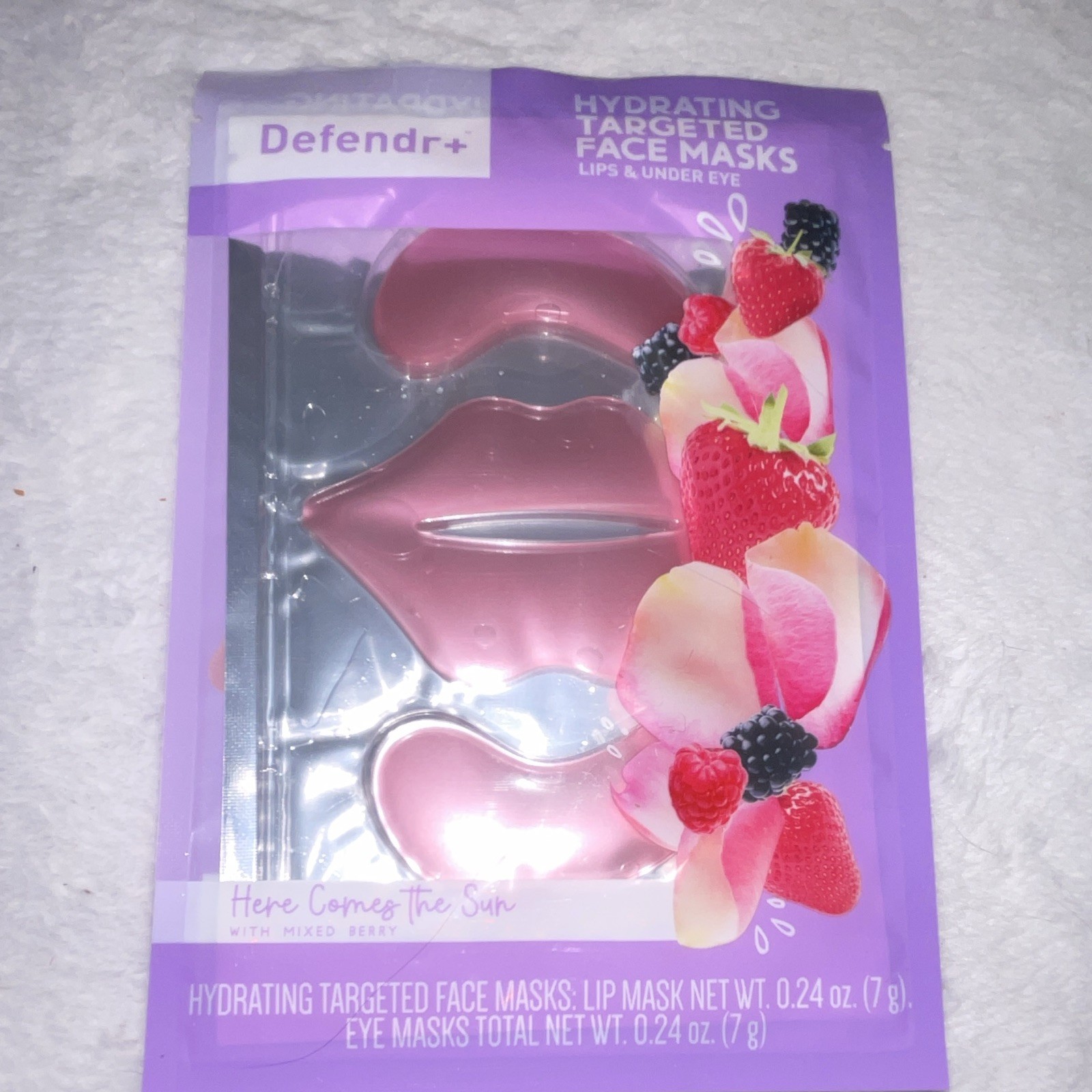 The Crème Shop Beauty Lot: Rose Water Mask, Eyeliner, Kuromi Socks, lip gloss