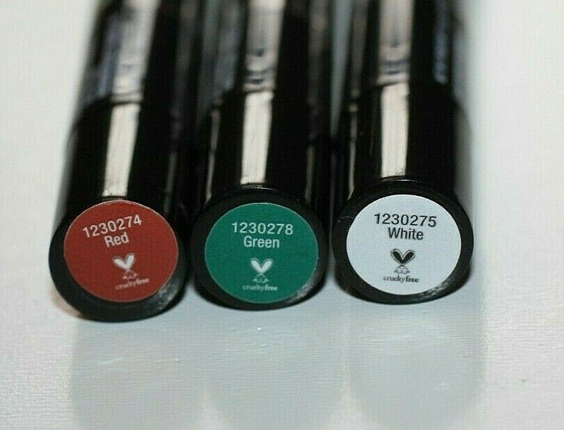 Wet n Wild Fantasy Makers Multistick Makeup-Set of 3 Red Green White Halloween