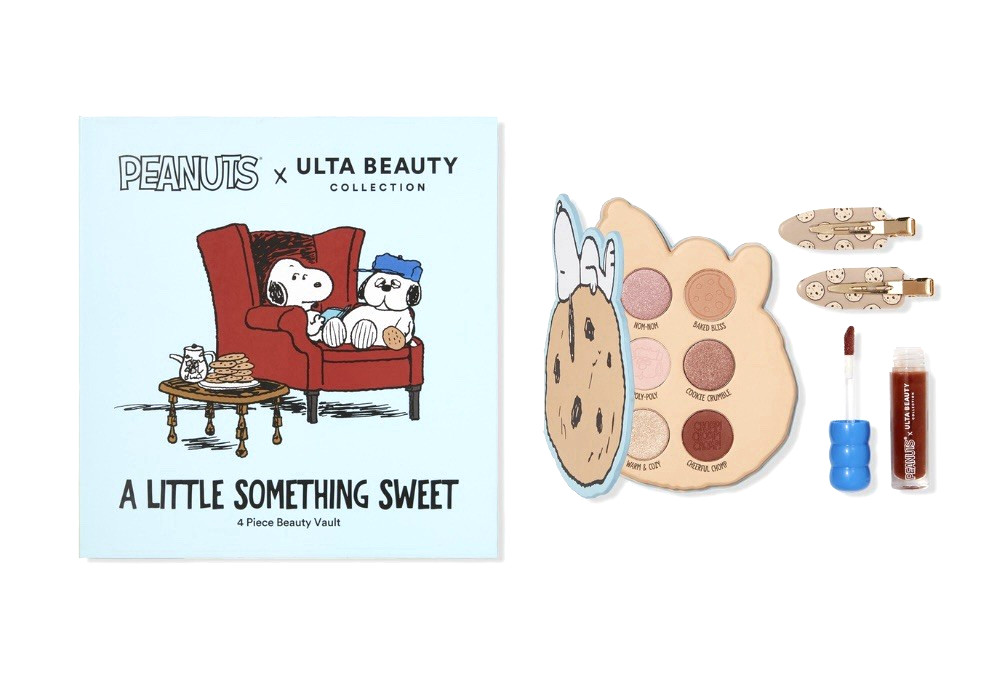 Ulta Beauty Collection x Peanuts A LITTLE SOMETHING SWEET 4 Piece Beauty Vault