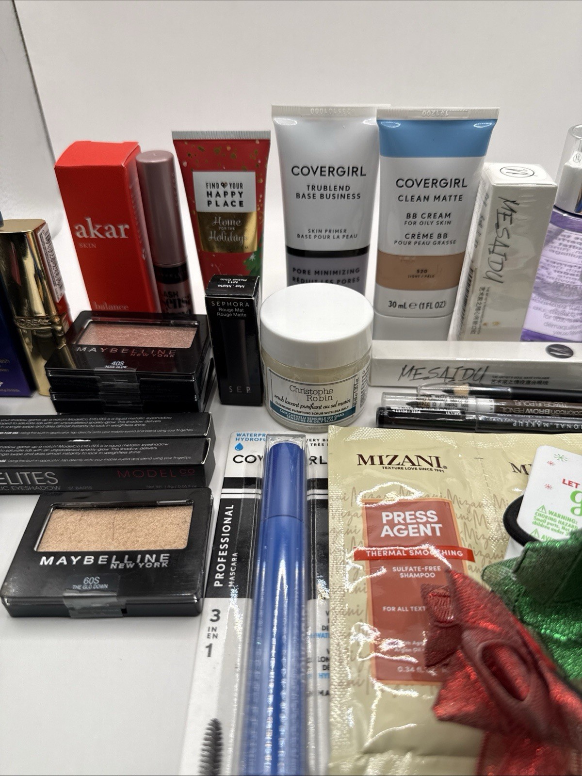 34pc Mixed MAKEUP BEAUTY SKINCARE LOT Body Drug Store & High End All Brand New!