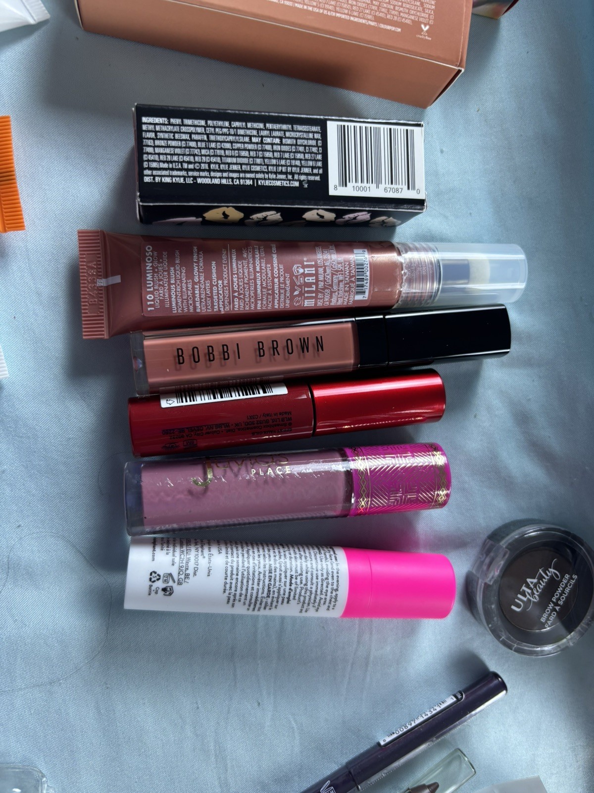 Assorted 26 Pc Beauty Lot Tarte Murad ColourPop Kylie bareMinerals New Beauty