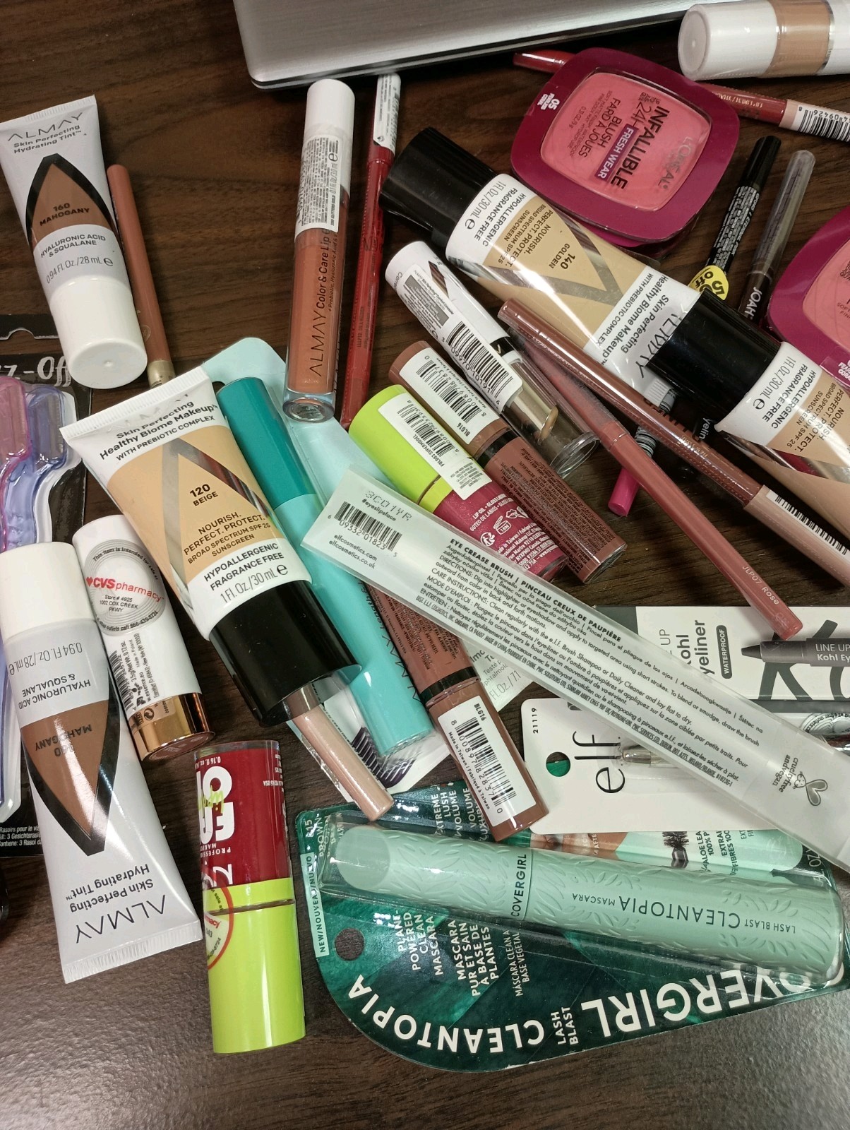 Variety Pile/Lot High Quality Name Brand Makeup Mixed Collection 25pc