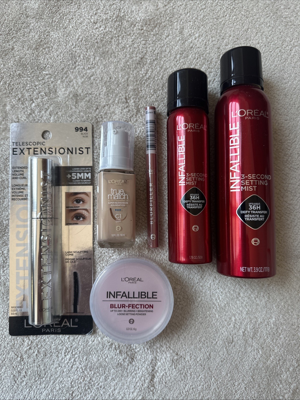 COMPLETE L’ORÉAL BEAUTY SET – 6 FULL-SIZE ITEMS – ONLY $55!