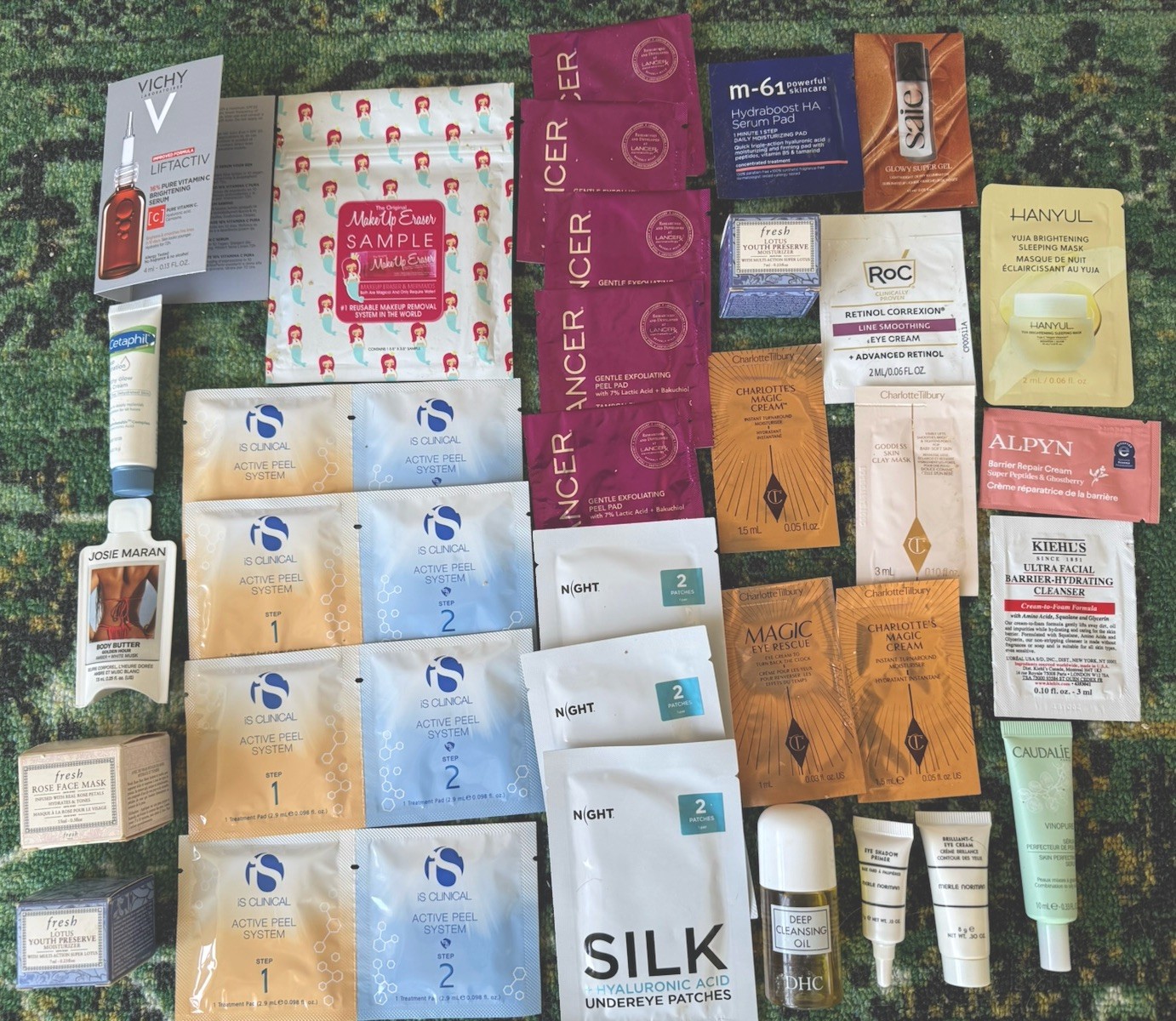 LOT OF 10 HIGH-END SKINCARE SAMPLES TRAVEL-SIZED & PACKETS RANDOM NO REPEATS NEW