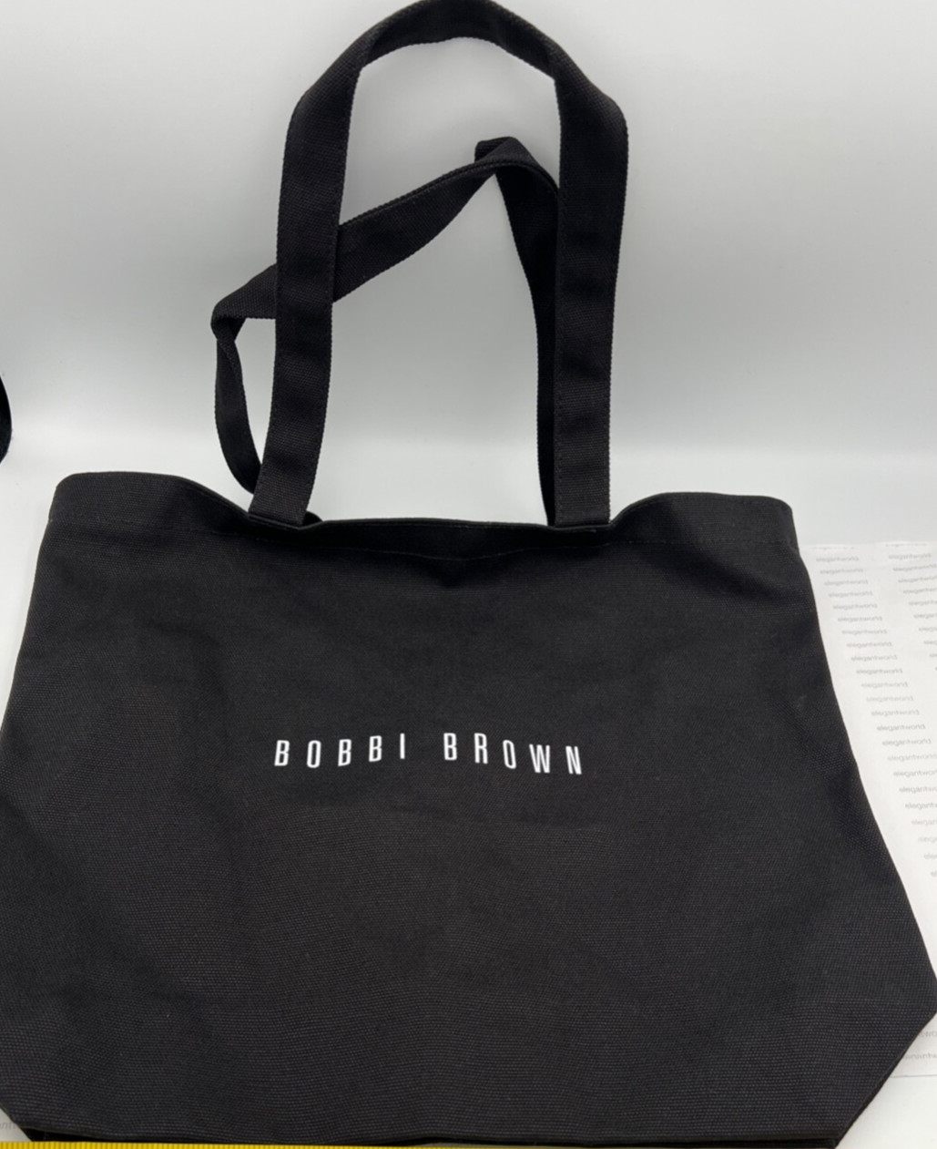 Bobbi Brown” Be Who You Are” Tote Bag – Black size 14″x12″x4″ NEW AUTHENTIC PIC.