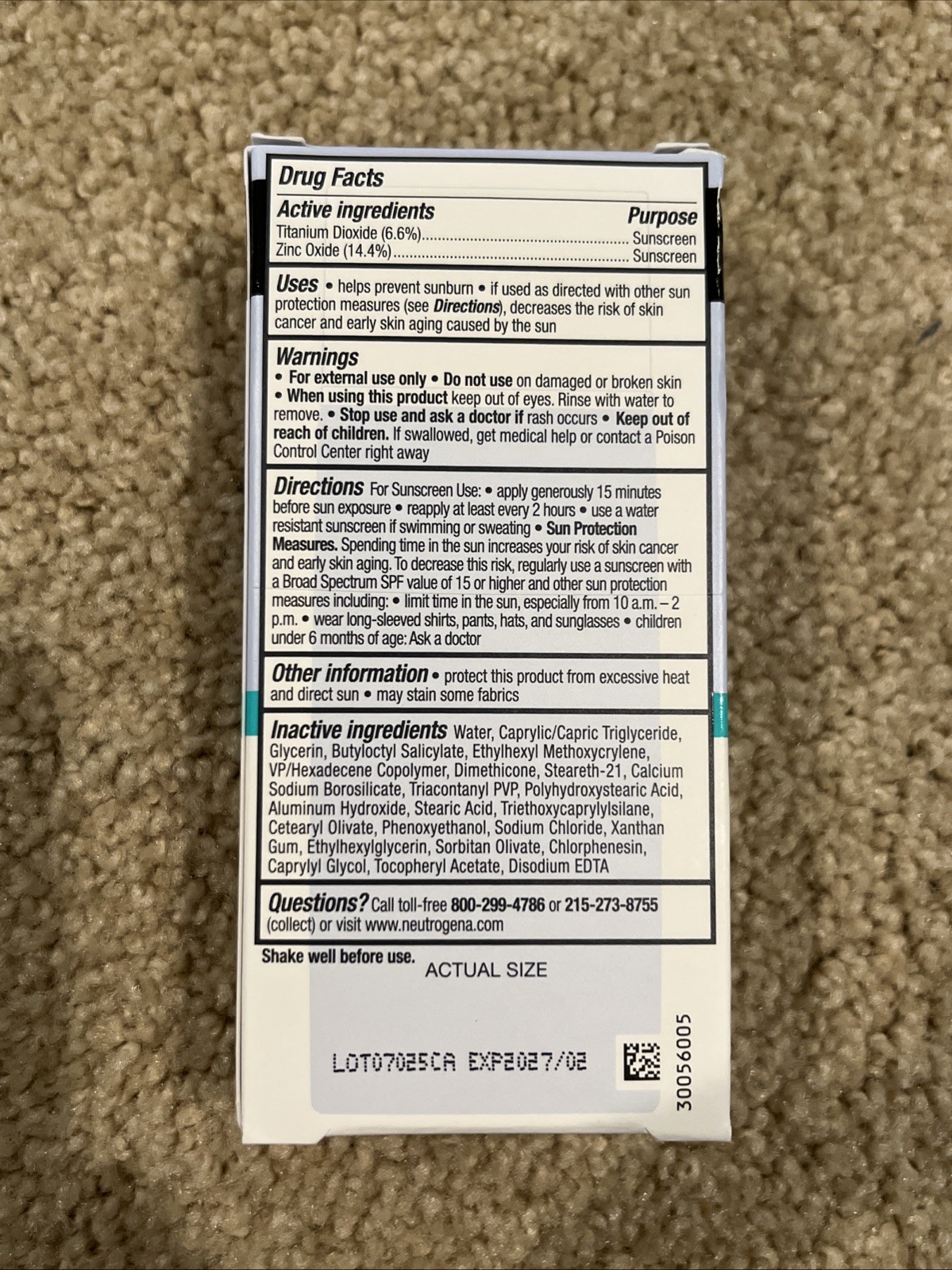 Premium Name Brand Skincare Products Sunscreen Neutrogena Eucerin (lot of 5) NEW