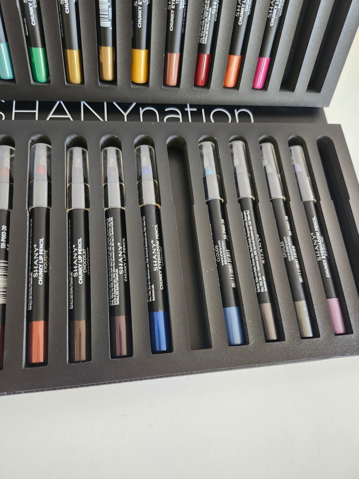 SHANY Cosmetics EYES & LIPS PENCIL SET , 25 piece, Please Read