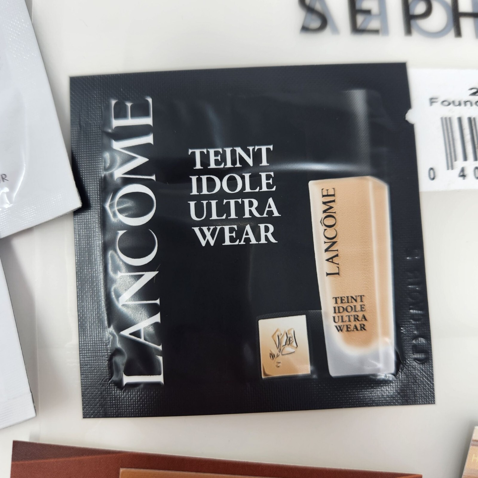 Sephora Samples Lot Makeup Sponge Deluxe Sample & Assorted Foundation Samples #C