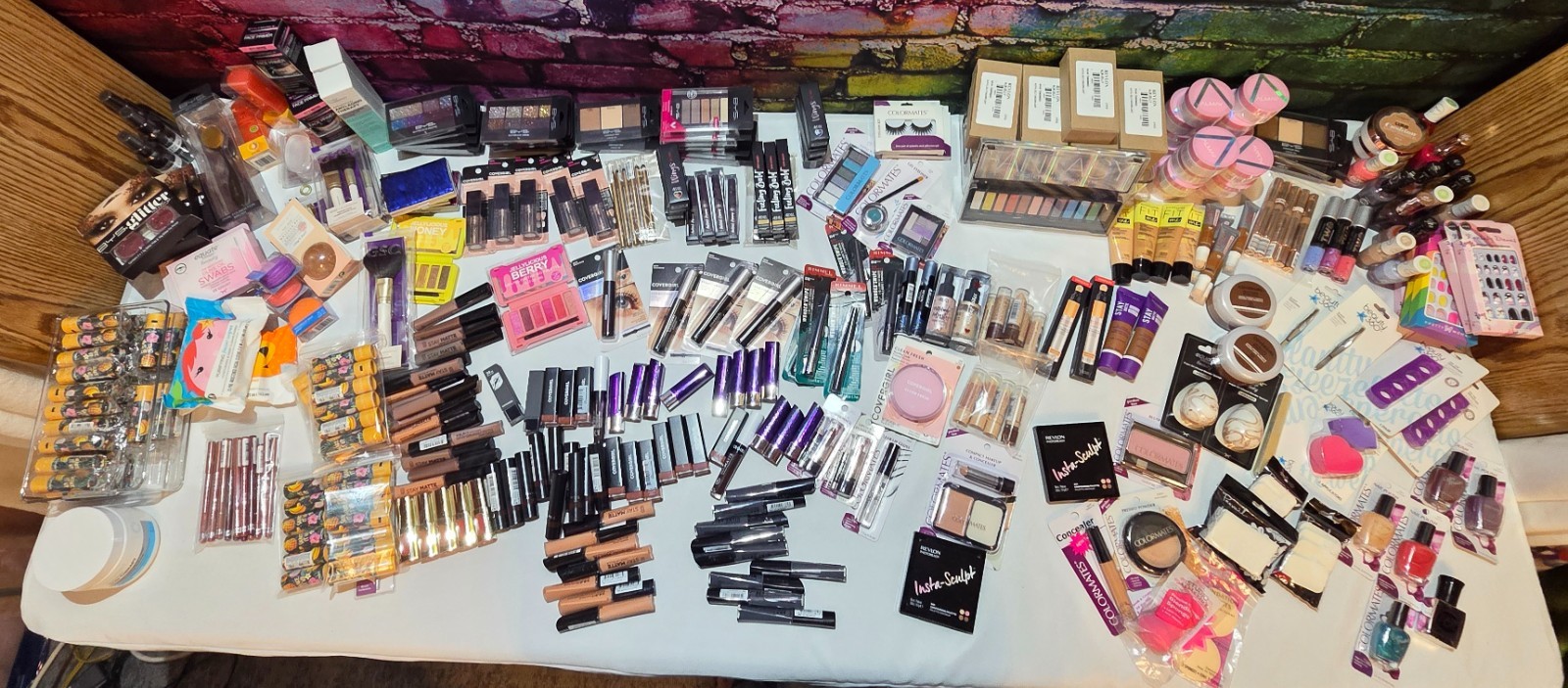 400+ Pc Bulk Makeup Beauty Lot NEW Factory Sealed Cosmetics Reseller Bundle