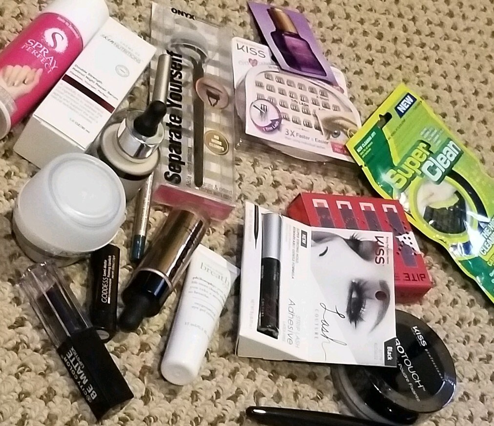 15+ MIXED BEAUTY LOT- Makeup, Skin, Nails, Face, Eyes, Lips, Accessories Bundle!