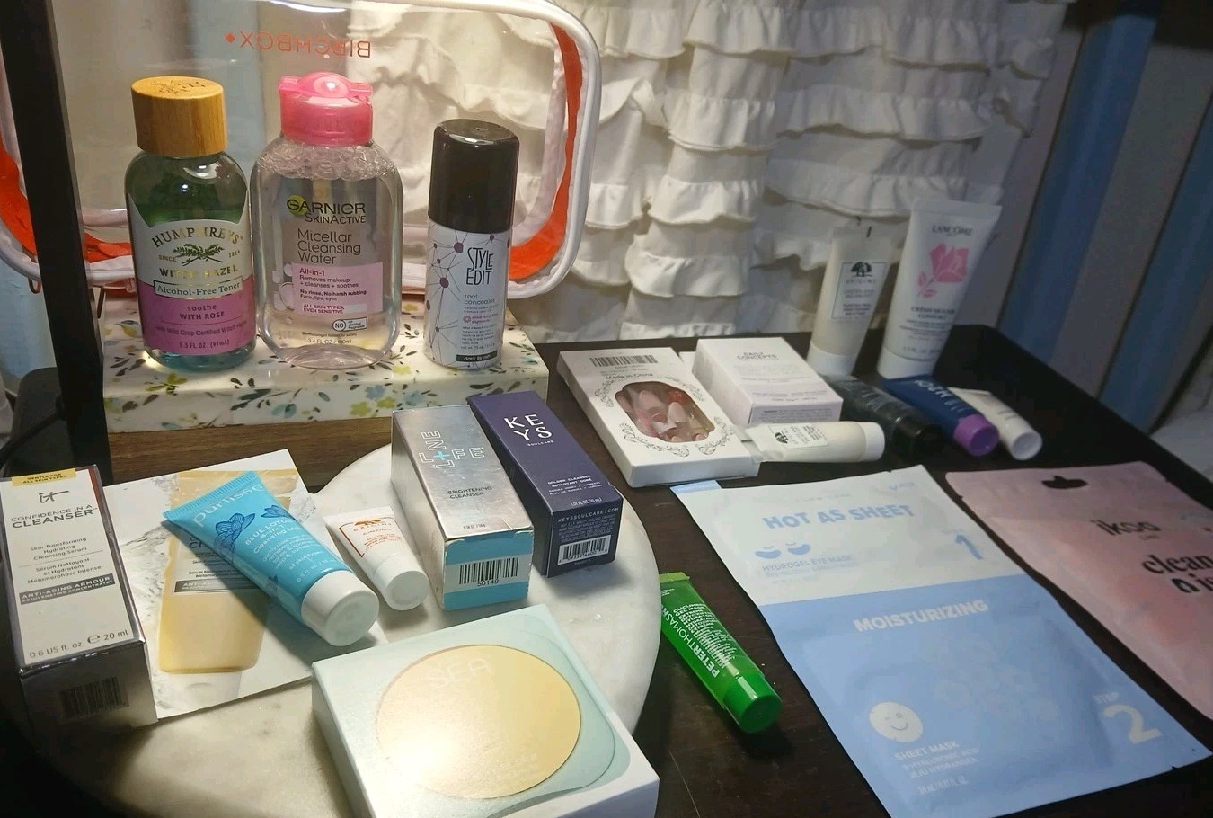 Makeup + Skincare Lot everything pictured Tarte Lancome Full Sz + Minis