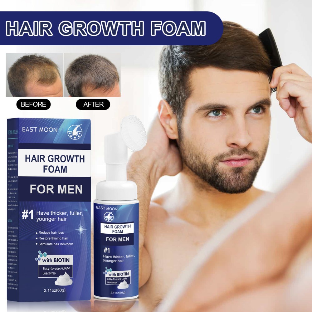 Men’s Hair Care Mousse Care Hair Root Hair Core Men’s Hair Plump