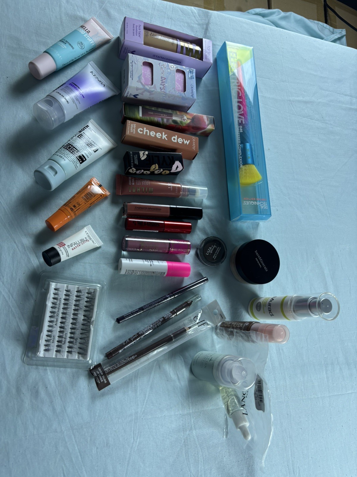 Assorted 26 Pc Beauty Lot Tarte Murad ColourPop Kylie bareMinerals New Beauty