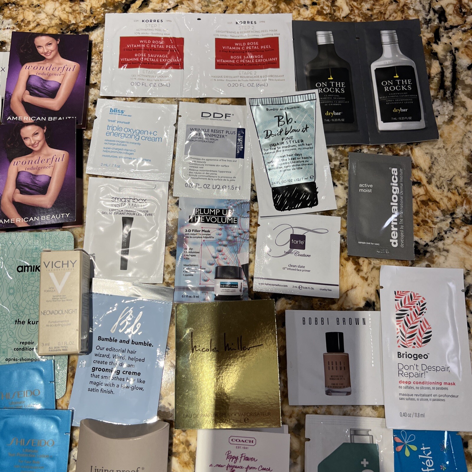 Huge 60 Beauty Makeup Skincare Lot Full & Deluxe Sample Size Ulta Sephora LotAA